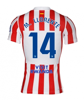 Atletico Madrid Marcos Llorente #14 Maglia Gara Casa Repliche 2025-26 Maniche Corte